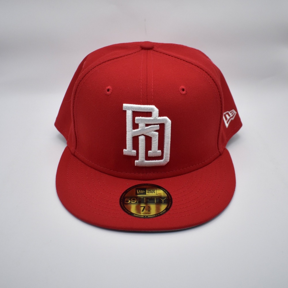 New Era 59FIFTY Dominican Republic WBC Baseball Fitted Hat Cap 7 5/8 Red NWT